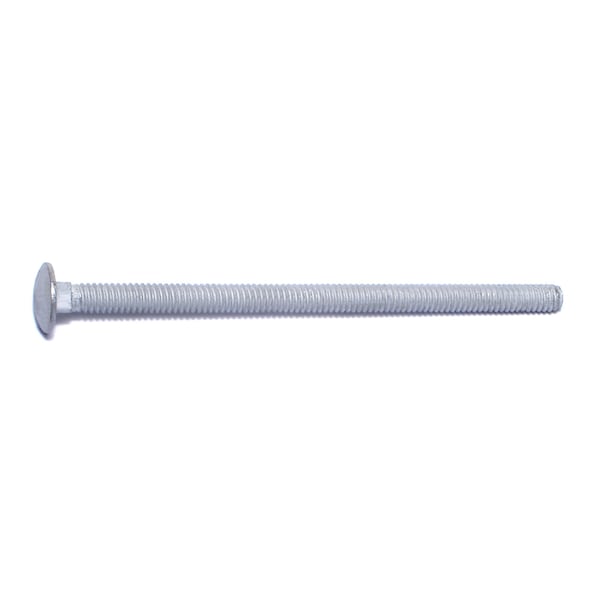 Midwest Fastener Carriage Bolt, Square Neck, 20 (Coarse), 4-1/2 in L, Steel, Hot Dipped Galvanized, 100 PK 05482 - main